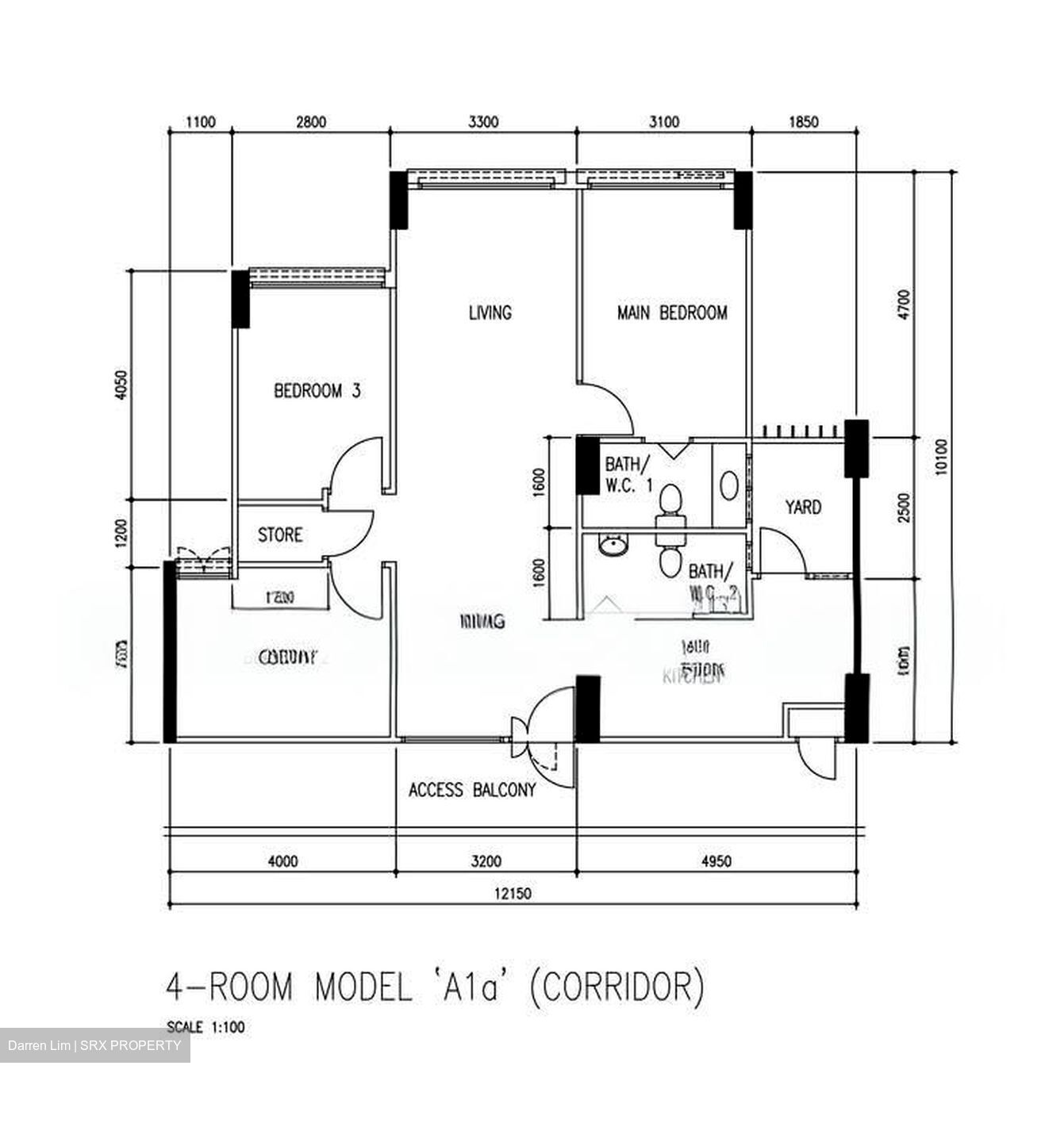 Blk 691 Jurong West Central 1 (Jurong West), HDB 4 Rooms #585444021